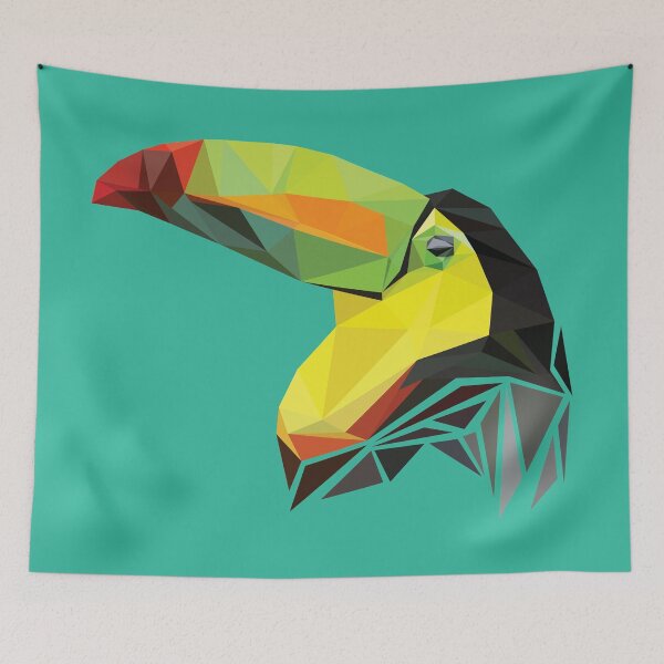 Item preview, Horatio the polygon Toucan designed and sold by edgeofthemap.