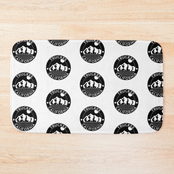 Item preview, Skiing Truckee California Hike Ski Snowboard Mountain Bike CA designed and sold by DESTINATIONS DECAL.