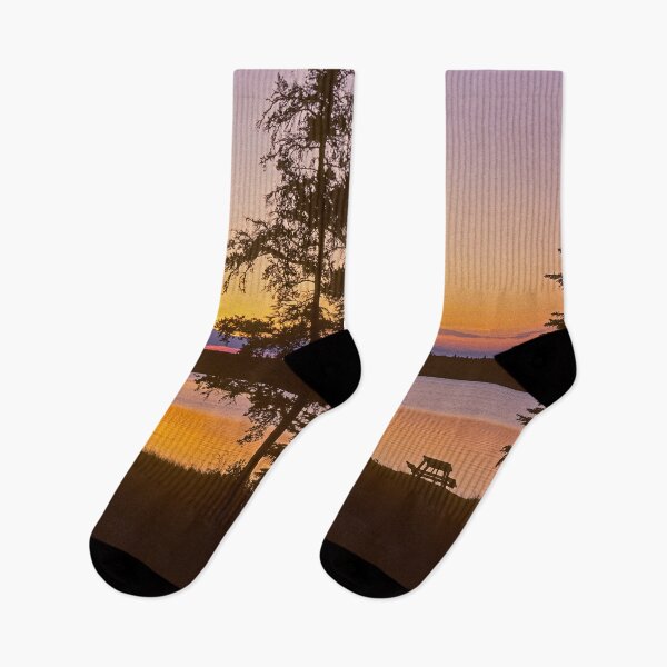 Item preview, Sunset on Meadow Lake designed and sold by Karen Granoski.