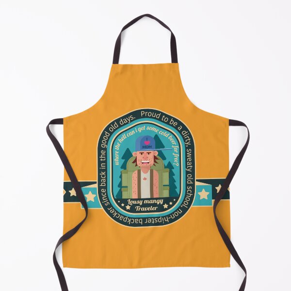 Item preview, Lousy mangy backpacker - badge designed and sold by Boogosh.