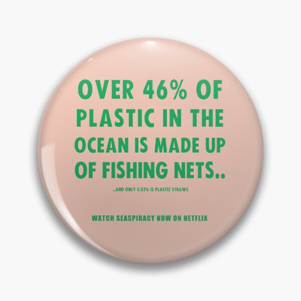 Item preview, Watch Seaspiracy - Vegan Facts: 46% Of Plastic In The Ocean Is Made Up Of Fishing Nets designed and sold by katinkacares.