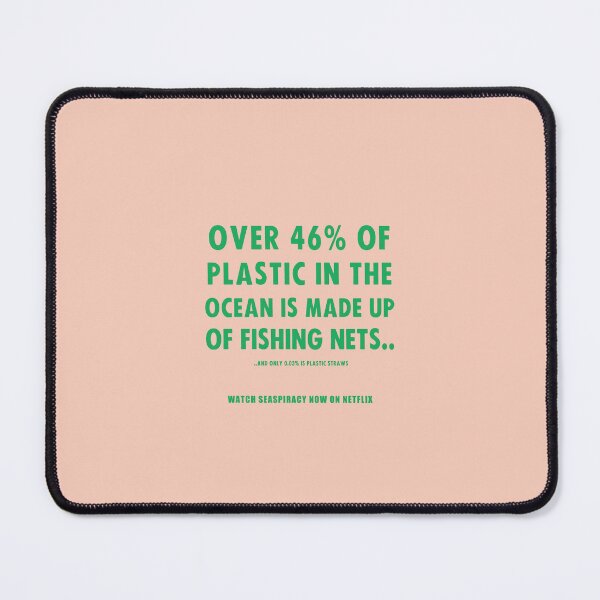 Item preview, Watch Seaspiracy - Vegan Facts: 46% Of Plastic In The Ocean Is Made Up Of Fishing Nets designed and sold by katinkacares.