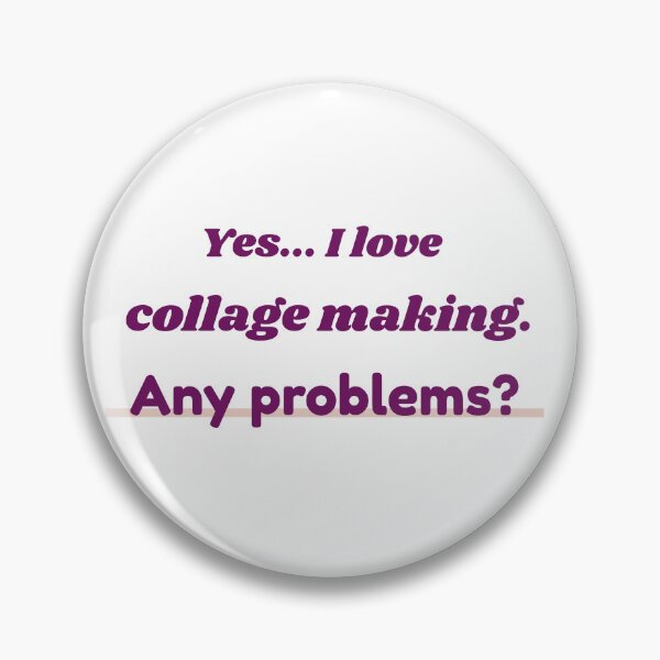 Item preview, I love Collage Making designed and sold by cooldesignsalot.