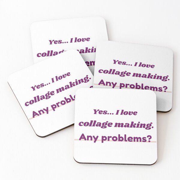 Item preview, I love Collage Making designed and sold by cooldesignsalot.