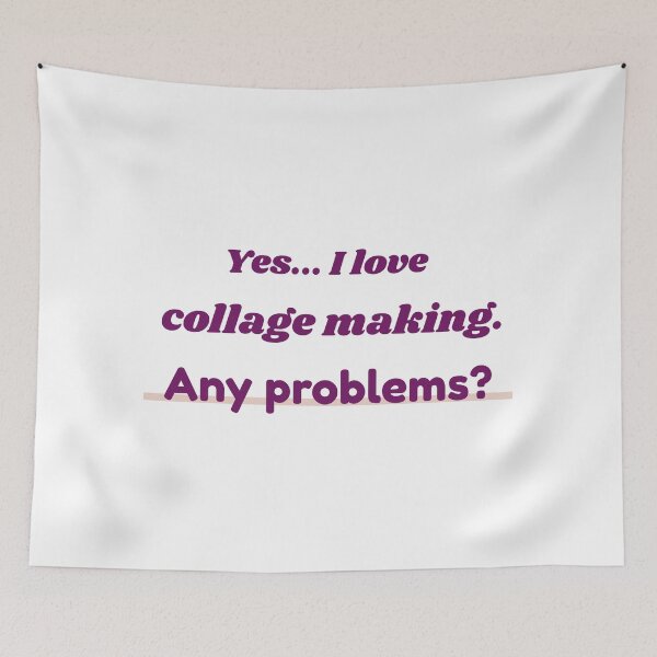 Item preview, I love Collage Making designed and sold by cooldesignsalot.