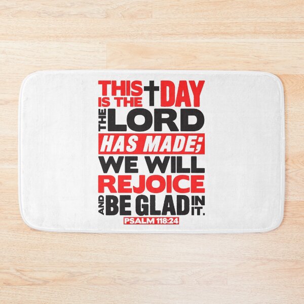 Item preview, Psalm 118:24 This is the day the Lord has made designed and sold by plushism.