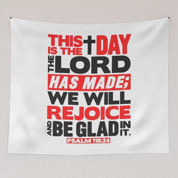 Item preview, Psalm 118:24 This is the day the Lord has made designed and sold by plushism.