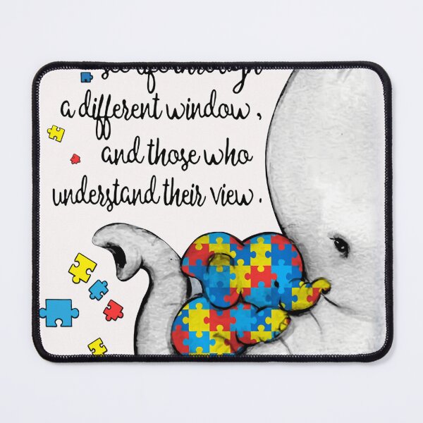 Item preview, What Makes You Different Elephant Mom Autism Child Awareness designed and sold by CallieStore.