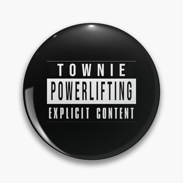 Item preview, Townie Powerlifting Explicit Content Pullover Hoodie designed and sold by contawana1s.