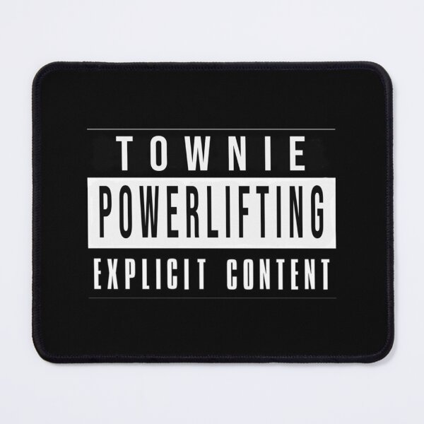 Item preview, Townie Powerlifting Explicit Content Pullover Hoodie designed and sold by contawana1s.