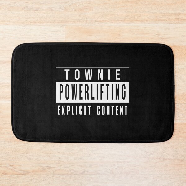 Item preview, Townie Powerlifting Explicit Content Pullover Hoodie designed and sold by contawana1s.
