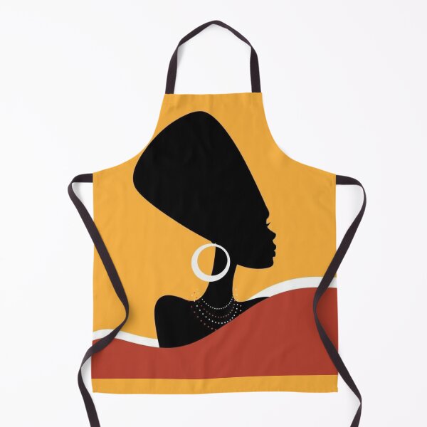 Item preview, contemporary African-inspired portrait artwork designed and sold by Bkstores.