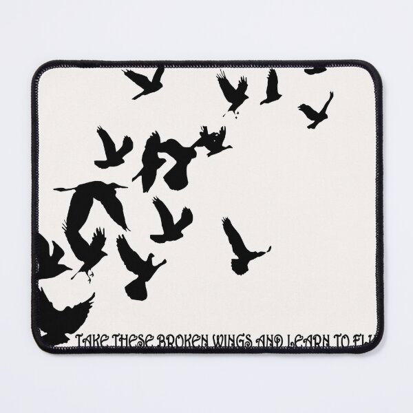 Take These Broken Wings and Learn to Fly Cut File Laser Cut 