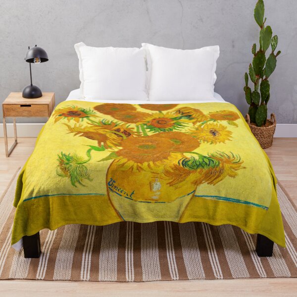 Item preview, Vincent Van Gogh Sunflowers Famous Painting Yellow Sun Flowers HD designed and sold by TeeARTHY.