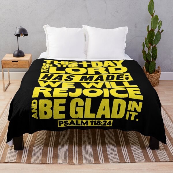 Item preview, Psalm 118:24 This is the day the Lord has made designed and sold by plushism.
