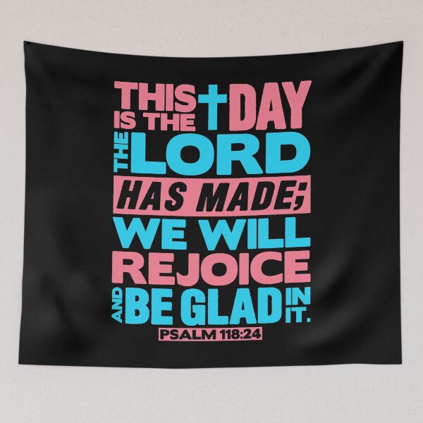 Item preview, Psalm 118:24 This is the day the Lord has made designed and sold by plushism.