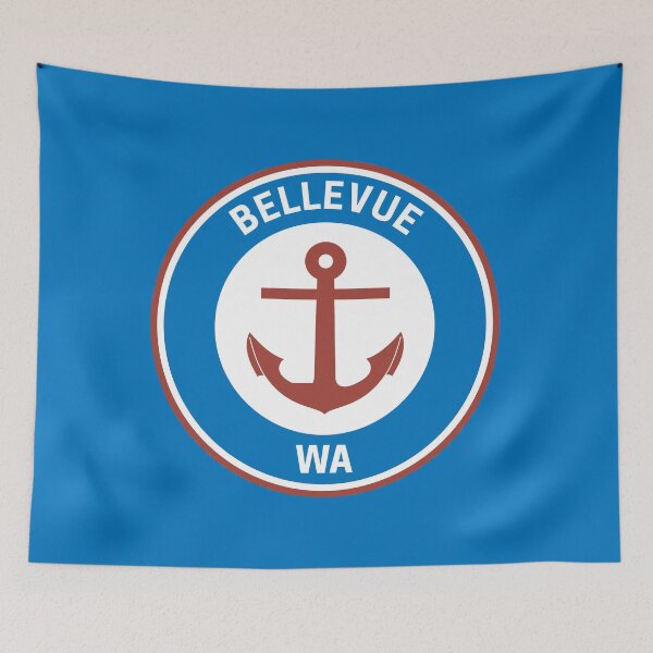 Item preview, Vintage Bellevue Washington designed and sold by fearcity.