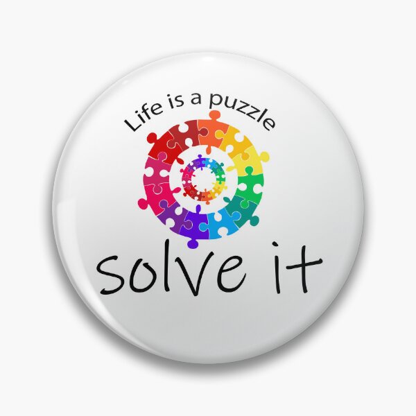 Item preview,  Colorful Jigsaw Puzzle Circle designed and sold by risingrocket.