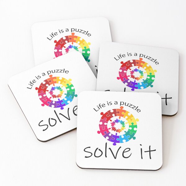 Item preview,  Colorful Jigsaw Puzzle Circle designed and sold by risingrocket.