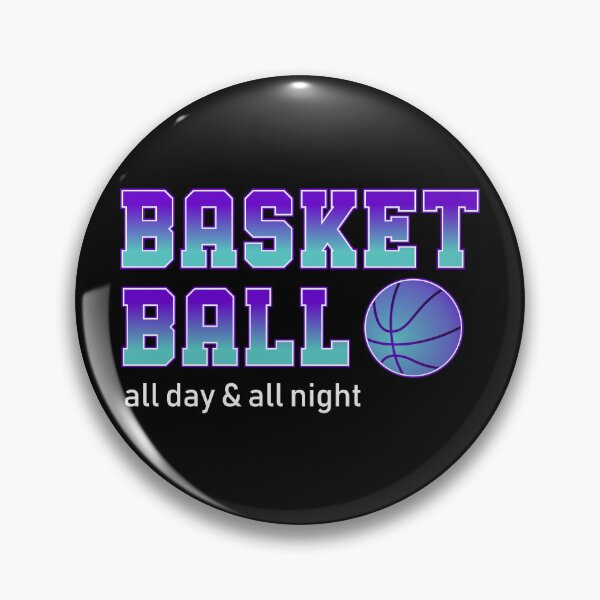Item preview, Basketball all day & all night | 80's Neon Style Design designed and sold by Slam-Dunkan.