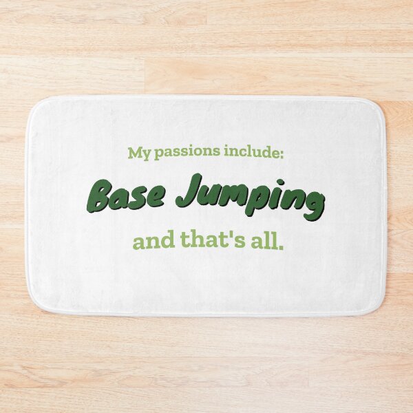 Item preview, Base Jumping is my passion designed and sold by cooldesignsalot.
