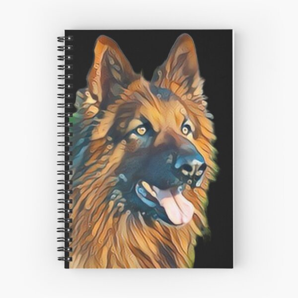 Artikelvorschau, Ein Deutscher Schäferhund im Park entworfen und verkauft von FunPrint.