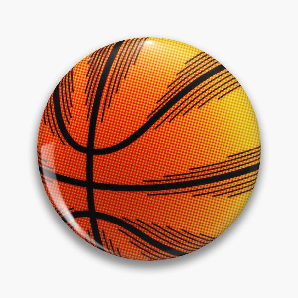 Item preview, Basketball! Let's Play! | Halftone Basketball Design designed and sold by Slam-Dunkan.