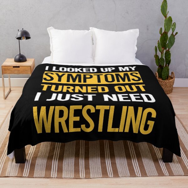 Item preview, Funny My Symptoms Wrestling designed and sold by kerry8d7dlaurie.