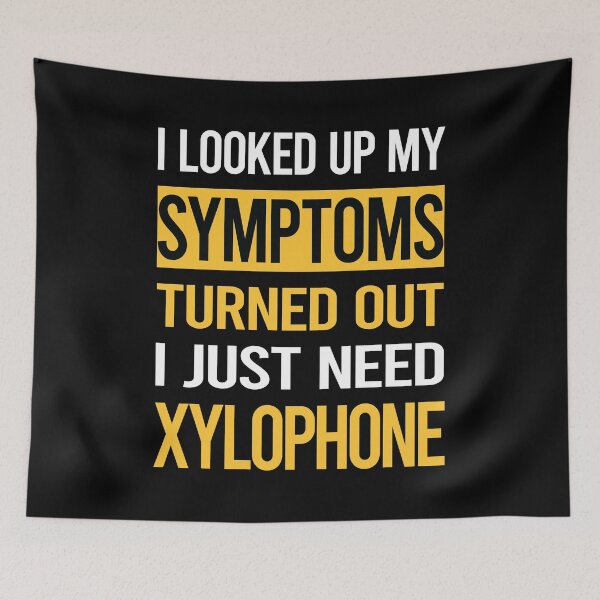 Item preview, Funny My Symptoms Xylophone designed and sold by kerry8d7dlaurie.