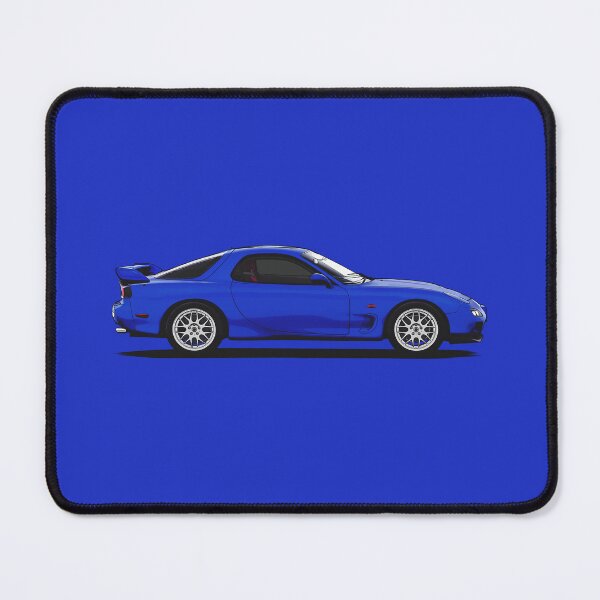 Item preview, Blue Japanese Rotary Powered Sports Car Profile (FD) designed and sold by ApexFibers.