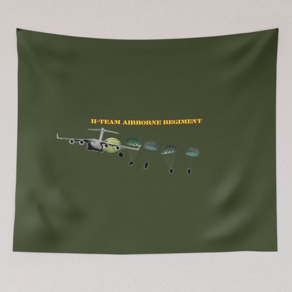 Item preview, H-TEAM AIRBORNE REGIMENT designed and sold by Andres Benavides.