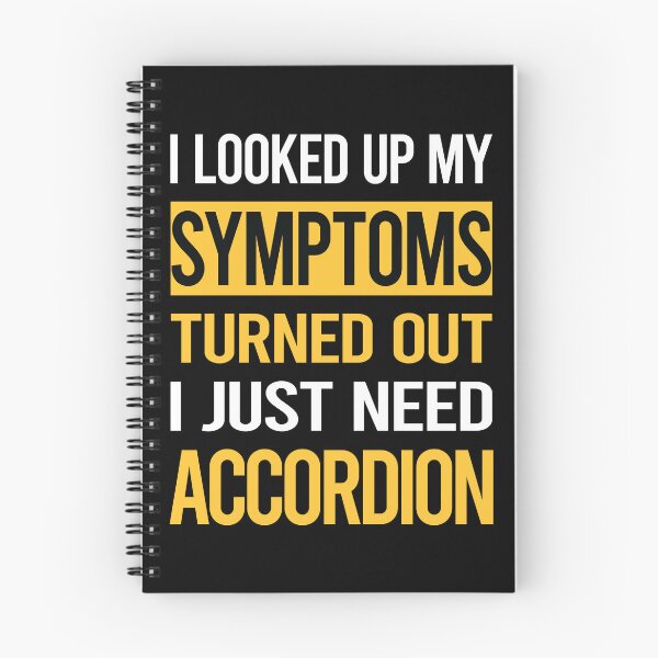 Item preview, Funny My Symptoms Accordion Accordionist designed and sold by kerry8d7dlaurie.