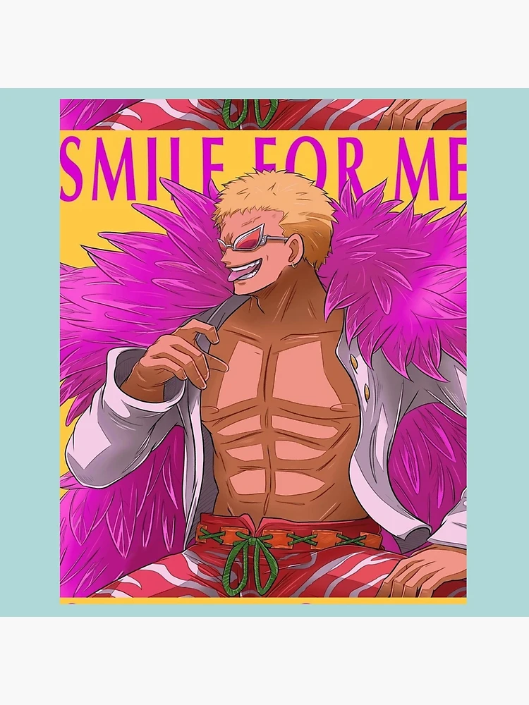 Print illustration Donquixote Doflamingo One piece -  Portugal