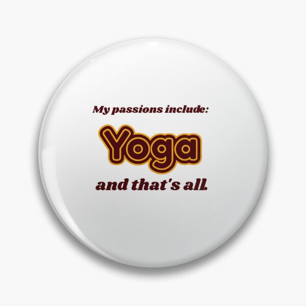 Item preview, Yoga is my passion designed and sold by cooldesignsalot.