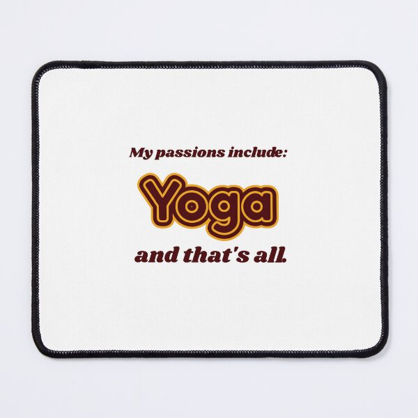 Item preview, Yoga is my passion designed and sold by cooldesignsalot.