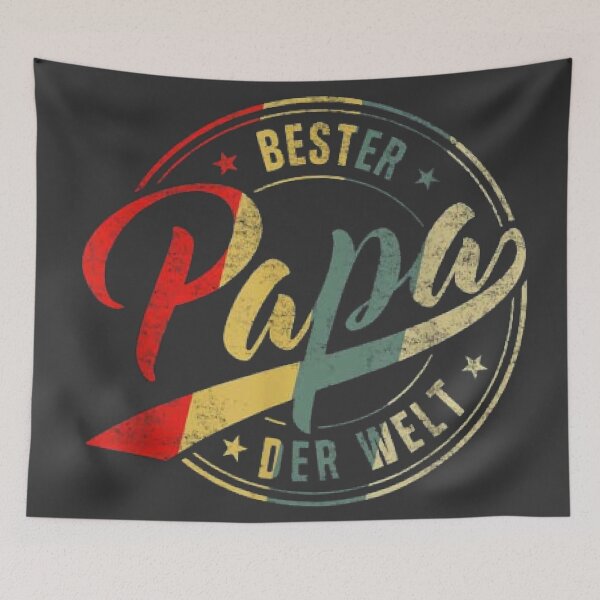 Item preview, Bester Papa Der Welt Retro Vatertag Vater Geschenk designed and sold by Nuqta.