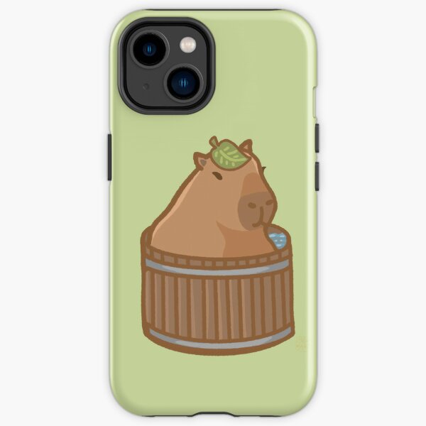 Coco the Capybara Bath iPhone Tough Case