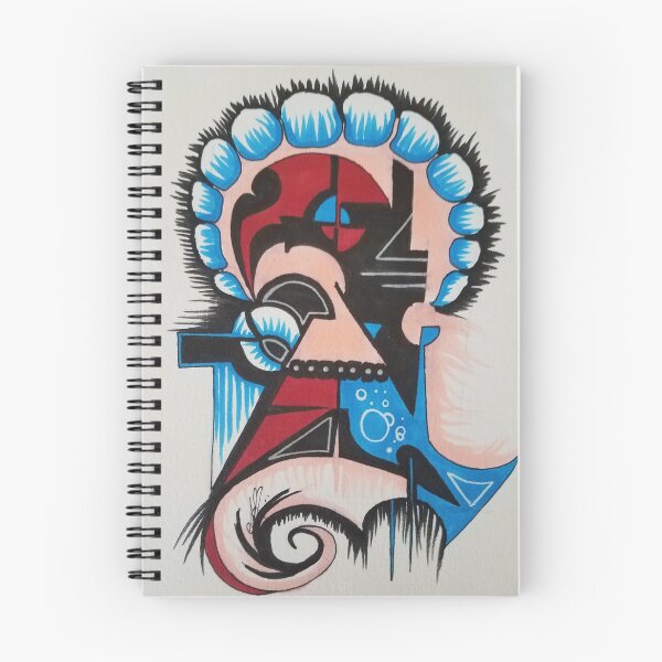 Item preview, Abstracted skull designed and sold by elosolarii.