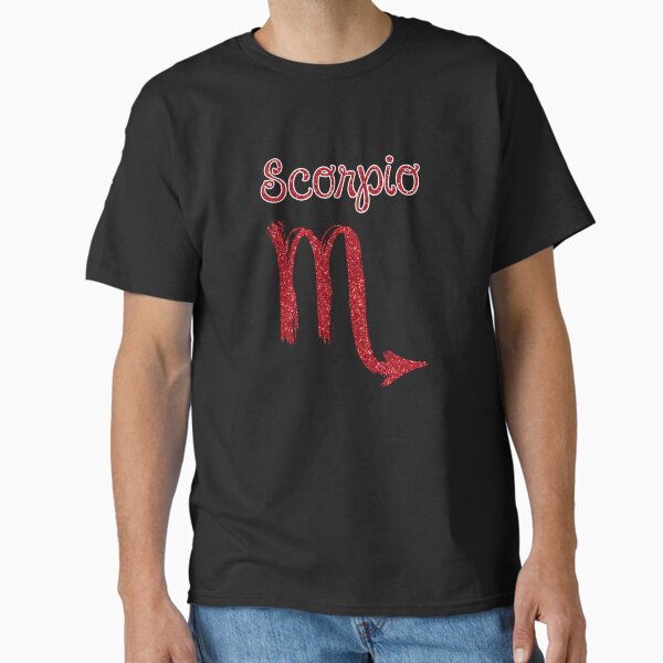 Minimalist Zodiac Sign Scorpio Gift Women Men Classic T-Shirt