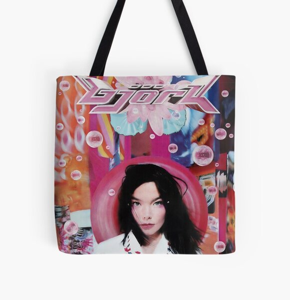 bjork pink y2k aesthetic Tote Bag by wilkinsonmelvin