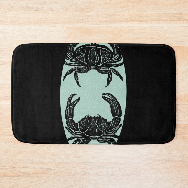Item preview, Coastal Crab Surf Linocut Classic  designed and sold by cordfried3h.