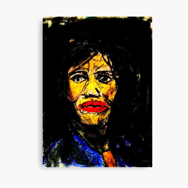 Face Canvas Print
