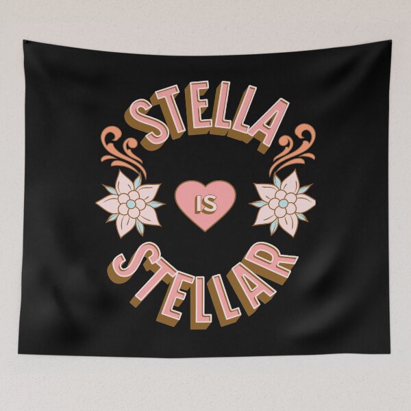Item preview, Stella is Stellar - First Names - Birthday Gifts - Alliteration Fans designed and sold by epicthoughts.