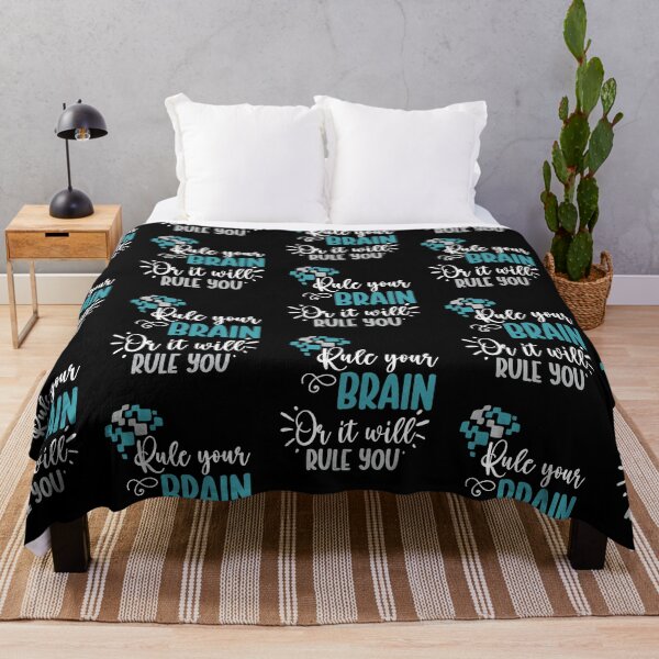 Item preview, Rule your brain or it will rule you - mind control Quotes designed and sold by epicmarketing.