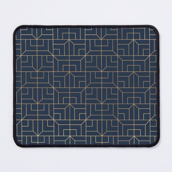 Item preview, Navy & Gold Art Deco Pattern designed and sold by Blue-Banana.