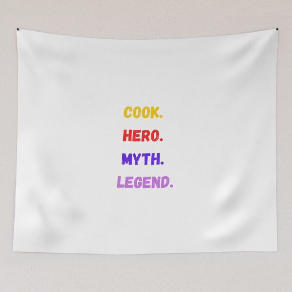 Item preview, COOK HERO MYTH LEGEND designed and sold by yassminishop.