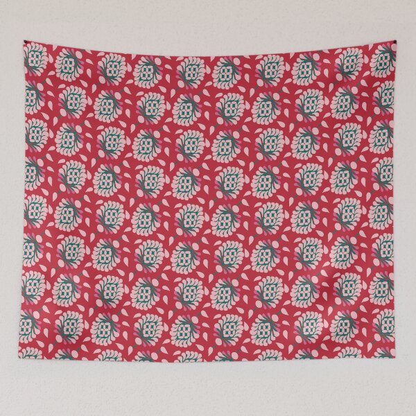 Item preview, floral tile designed and sold by BDDisseny.