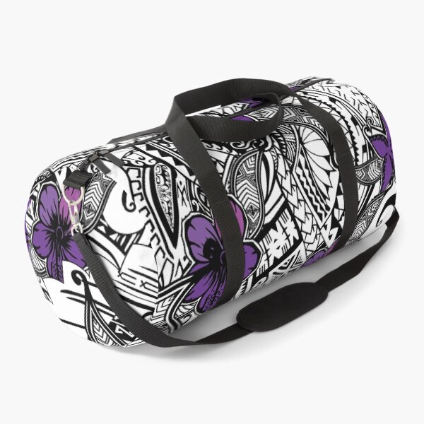 Item preview, Hawaiian - Samoan - Polynesian Tribal Floral Print designed and sold by sunnthreads.