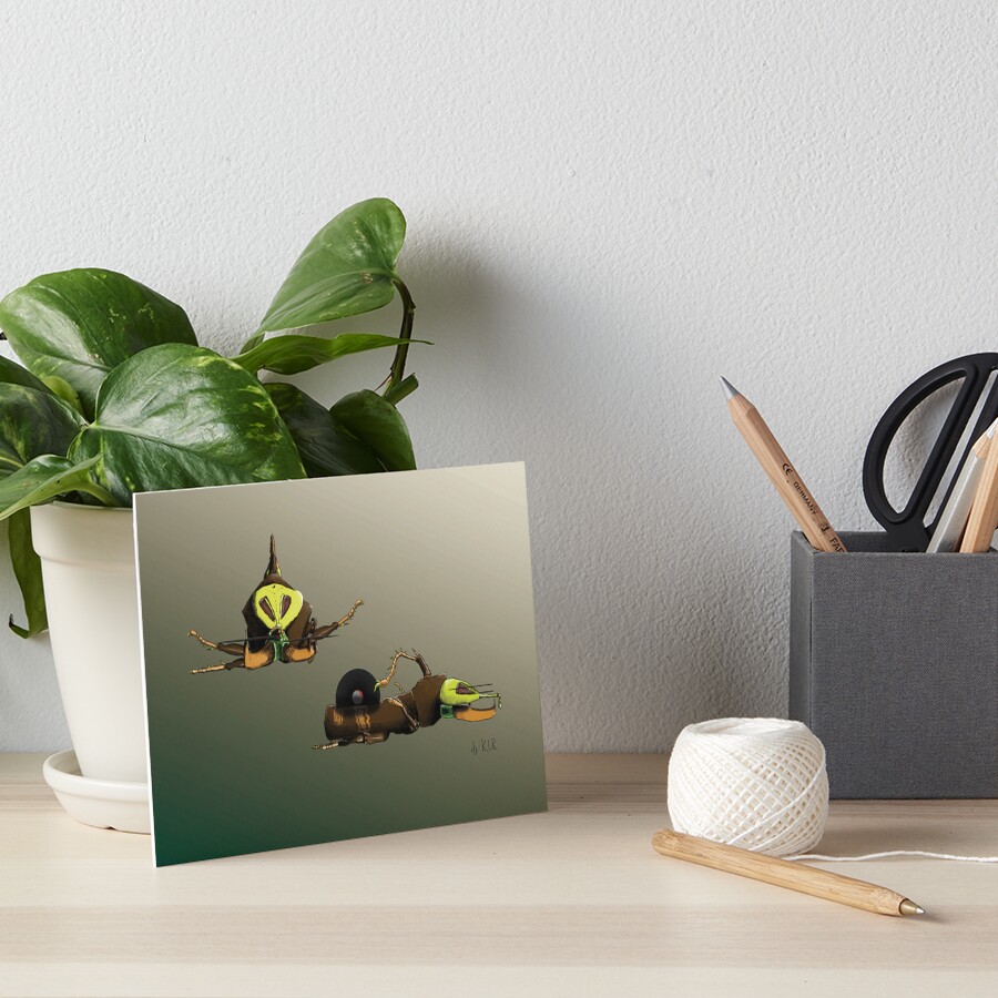 Item preview, Art Board Print designed and sold by dj-KIR.