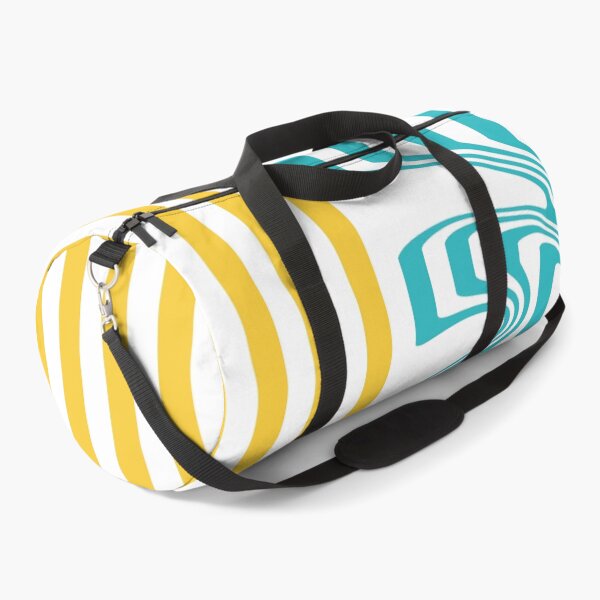 Item preview, Stripes and Swirls - Turquoise and Yellow  designed and sold by LAEC-Shop.